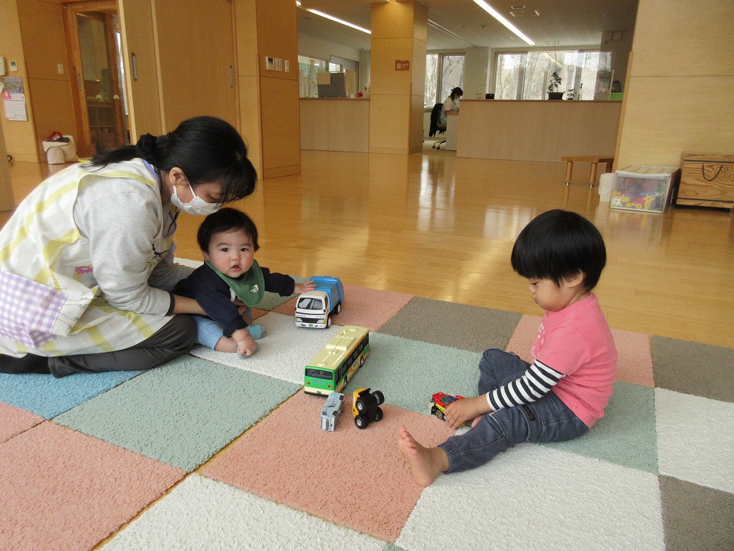 今回は３名のお友だちが来てくれました♪