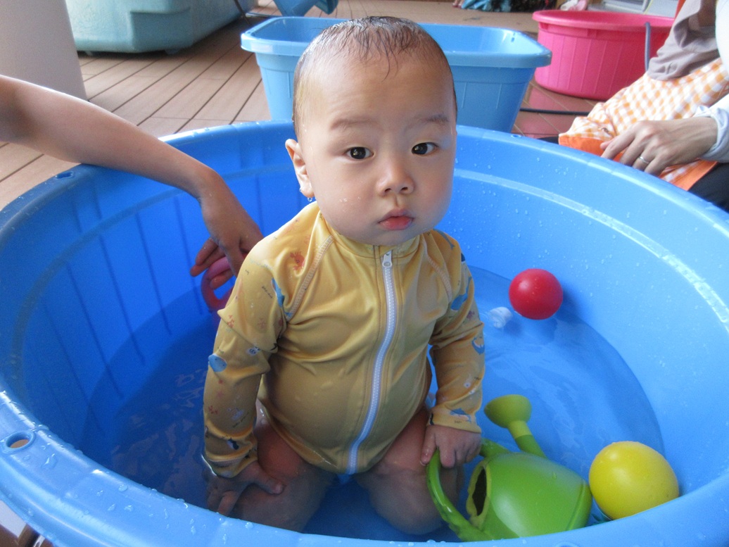 お水きもちいいな～☺️