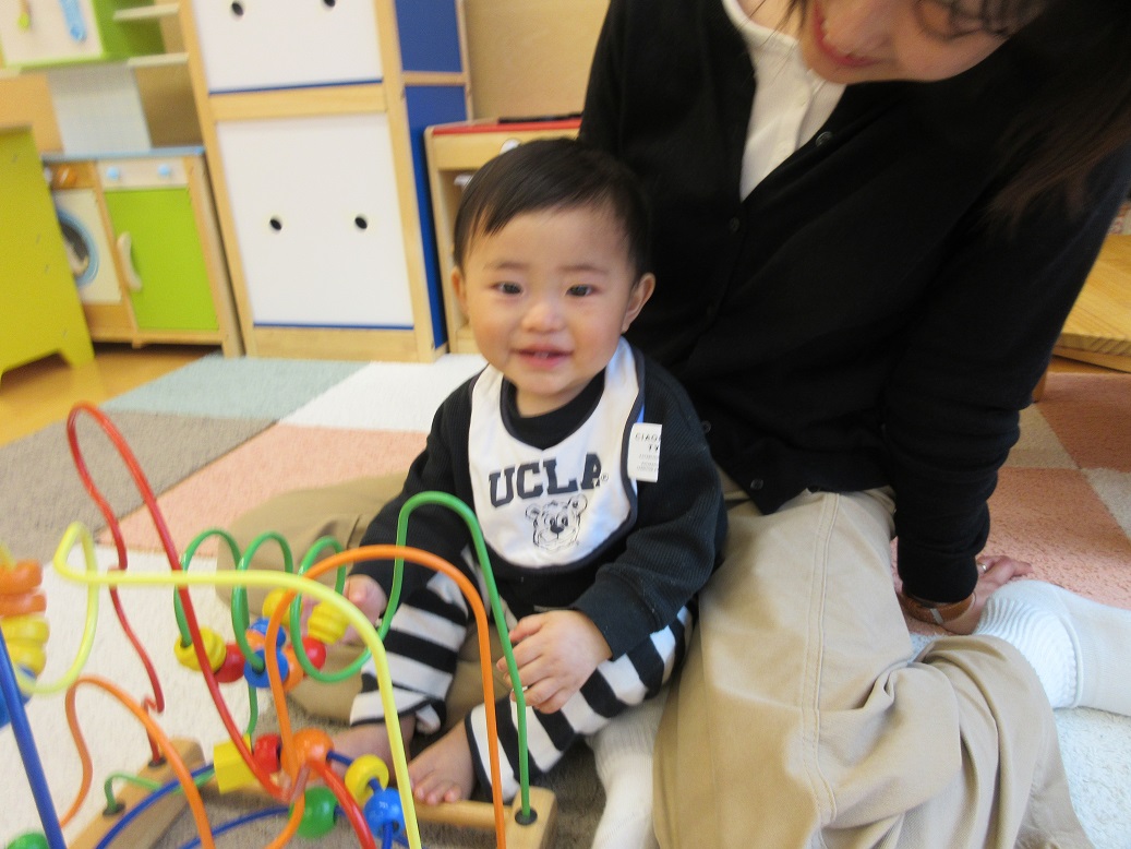 初めは緊張していた様子でしたが徐々に笑顔がみられました😊
